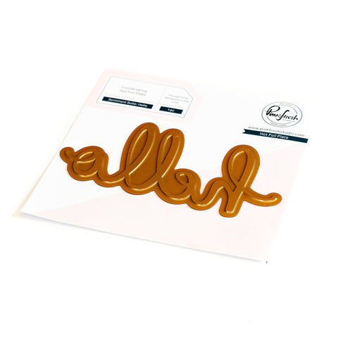 Sentiment Suite: Hello foil - RETIRING