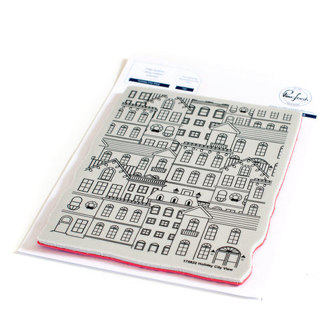 Holiday City View stamp - RETIRING