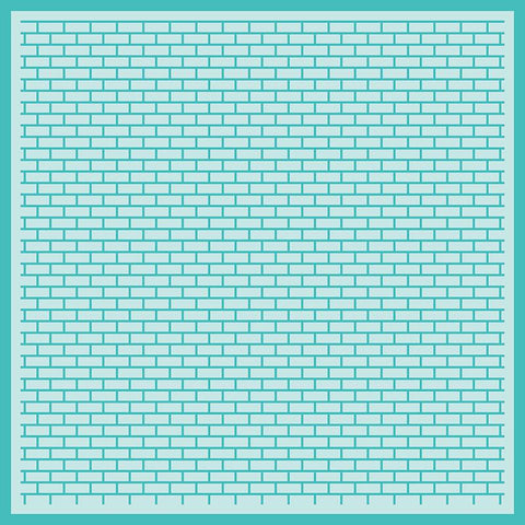 Perfect Bricks Background Stencil