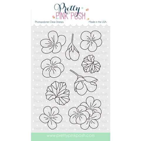 Geranium Stamp Set