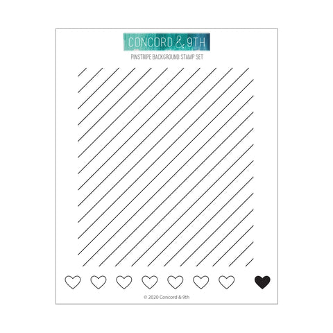 Pinstripe Background Stamp Set-(RETIRING)