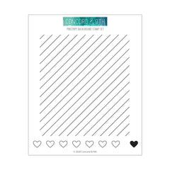 Pinstripe Background Stamp Set-(RETIRING)
