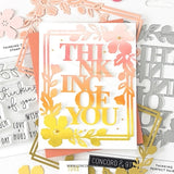 Thinking of You 4X4 Stamp Set