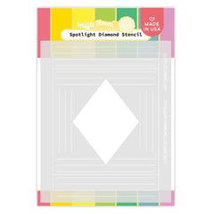 Pochoir diamant Spotlight