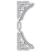 Art Deco Curve Border craft die 