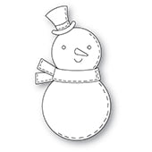Whittle Friendly Snowman Craft Die
