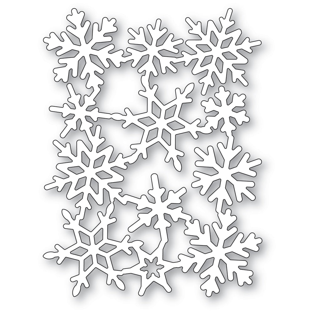Snowflake Background Craft Die