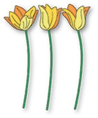 Tulipes en couches