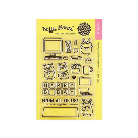 Office Birthday Stamp Set