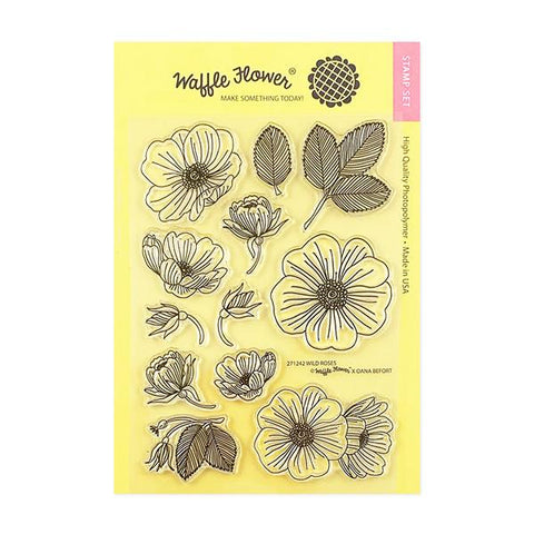 Wild Roses Stamps Set