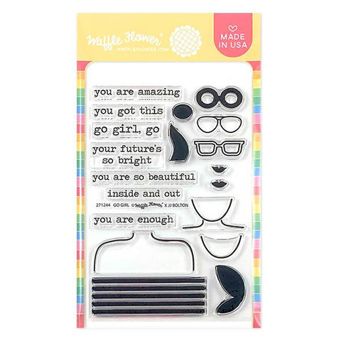 Go Girl Stamp Set