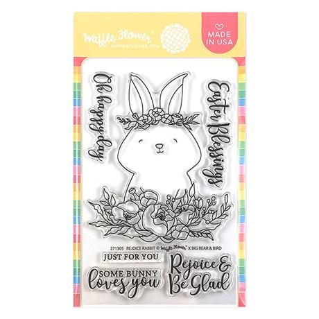 Ensemble de tampons Lapin Réjouis-toi 