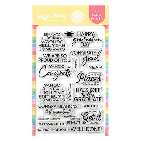 Graduation Sentiments Stamp Set