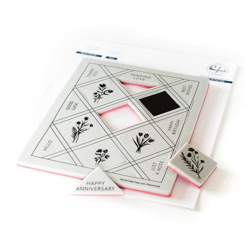 Pop Out: Diamonds Cling Stamp