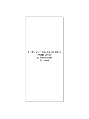 Artist Choice Layering Weight Mini Panneau Slimline 3,25 x 6,26