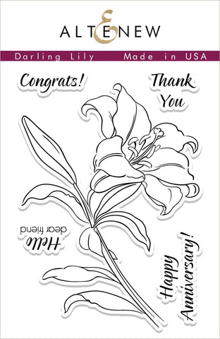 Darling Lily Stamp Set