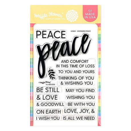 Oversized Peace Stamp Set