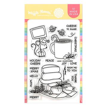Holiday Cheese Stamp Set