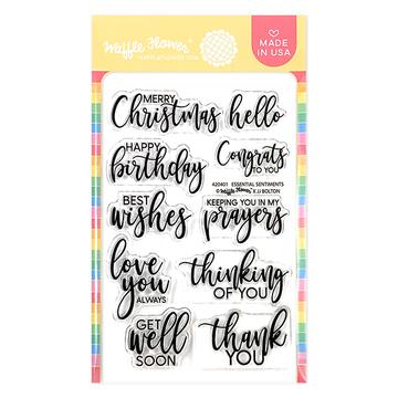 Essential Sentiments Stamp Set