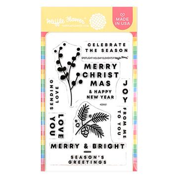 Ensemble de tampons Spotlight Holiday Elements 