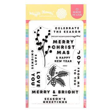 Spotlight Holiday Elements Stamp Set