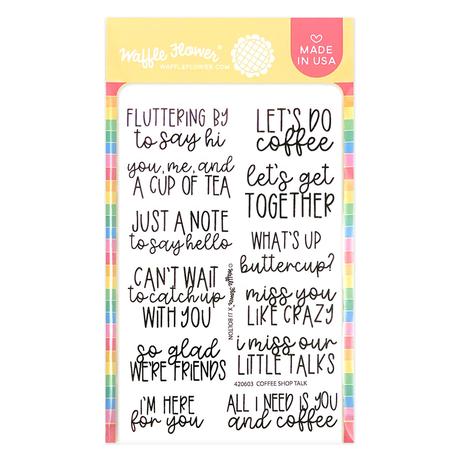 Coffee Shop Talk Stamp Set