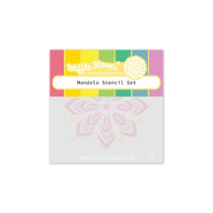Mandala Stencil Quad