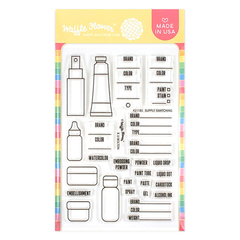 Supply Swatching Stamp Set