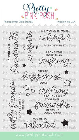 Crafty Sentiments Stamp Set