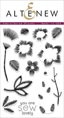 Embroidered Blooms Stamp Set - RETIRING