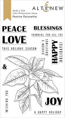 Festive Poinsettia Stamp Set - RETIRING