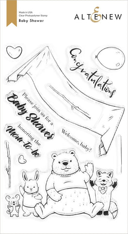 Baby Shower Stamp Set - RETIRING