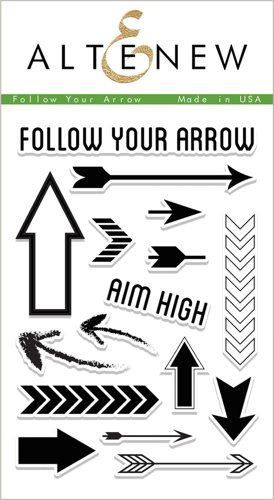 Follow Your Arrow Stamp Set