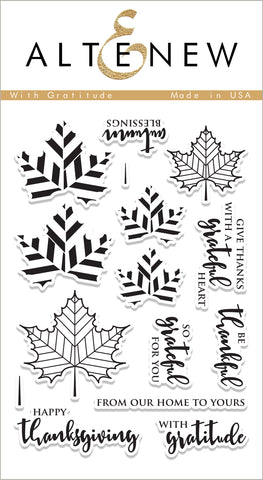 With Gratitude Stamp Set - RETIRING