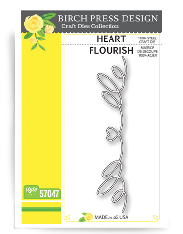 Matrice de découpe Heart Flourish