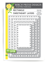 Rectangle Sweetheart Layers