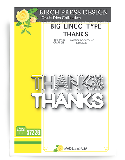 Big Lingo Type Thanks Die