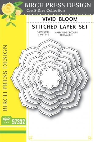 Vivid Bloom Stitched Layer Set