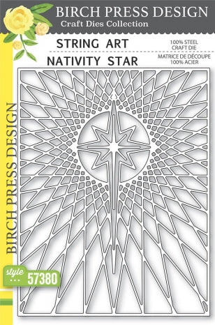 Étoile de la Nativité String Art