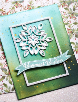 Mini Snowflake Frame Layer Set