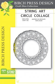 Collage de cercles d'art à cordes