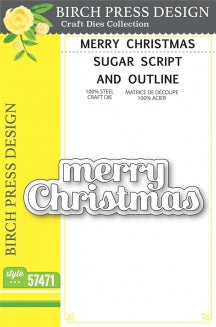 Merry Christmas Sugar Script and Outline