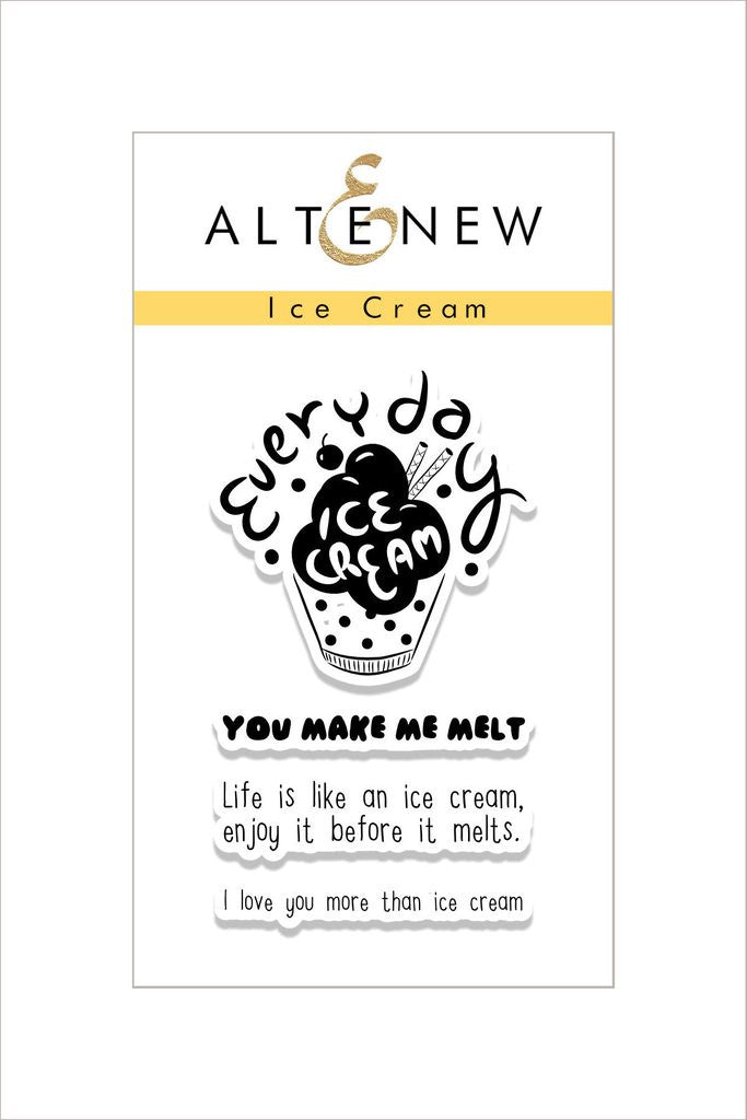 Ice Cream Stamp Set