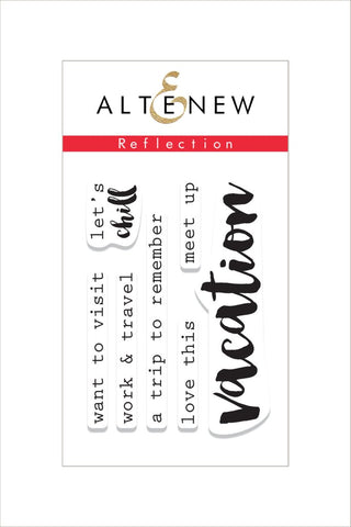 Relfection collection Mini Stamp - RETIRING