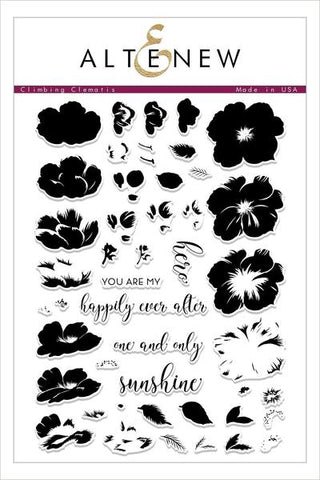 Climbing Clematis Stamp Set - RETIRING