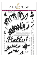 Cross Stitch Flower Stamp Set - RETIRING