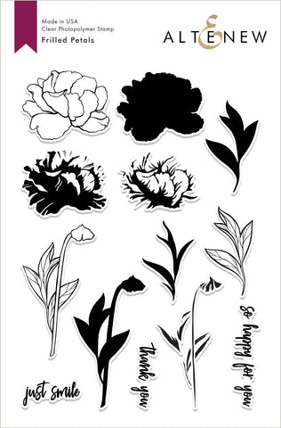 Frilled Petals Stamp Set