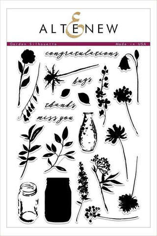 Garden Silhouette Stamp Set - RETIRING