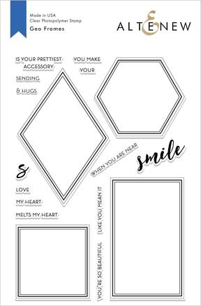 Geo Frames Stamp Set