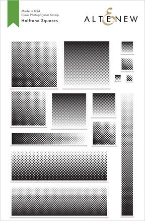 Halftone Squares Stamp Set